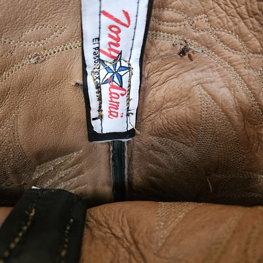 Tony Lama Men's Cowboy Boots - Picture 2 of 5